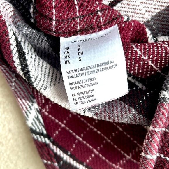 American Eagle Plaid Shirt - Picture 7 of 7